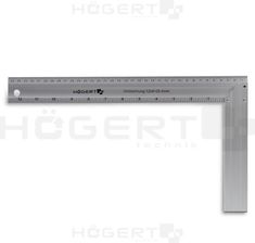 Zdjęcie Hogert Kątownik stolarski aluminiowy 300x190mm HT4M203 - Oświęcim