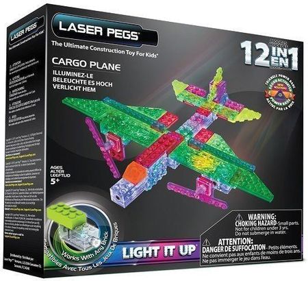 Laser Pegs  12w1 Cargo Plane 94el.