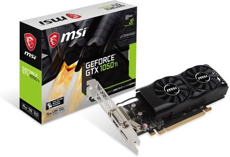 MSI GeForce GTX 1050 Ti 4GB LP GDDR5