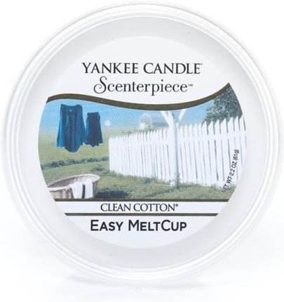 Yankee Candle Świeca Wosk Scenterpiece Clean Cotton