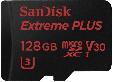 SanDisk Extreme PLUS microSDXC 128 GB UHS-I (SDSQXWG128GGN6MA)