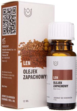 Naturalne Aromaty Len Olejek Zapachowy 12Ml