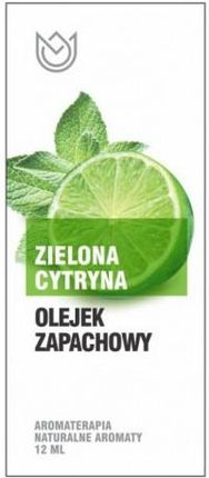 Naturalne Aromaty Zielona Cytryna Olejek Zapachowy 12Ml