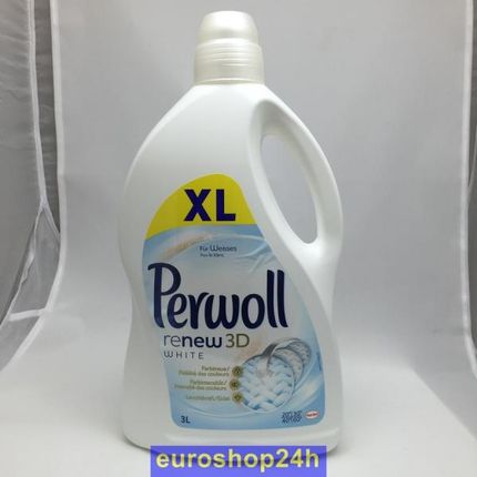 Henkel Perwoll Renew 3D Color Płyn Do Prania Tkanin Białych 3 L