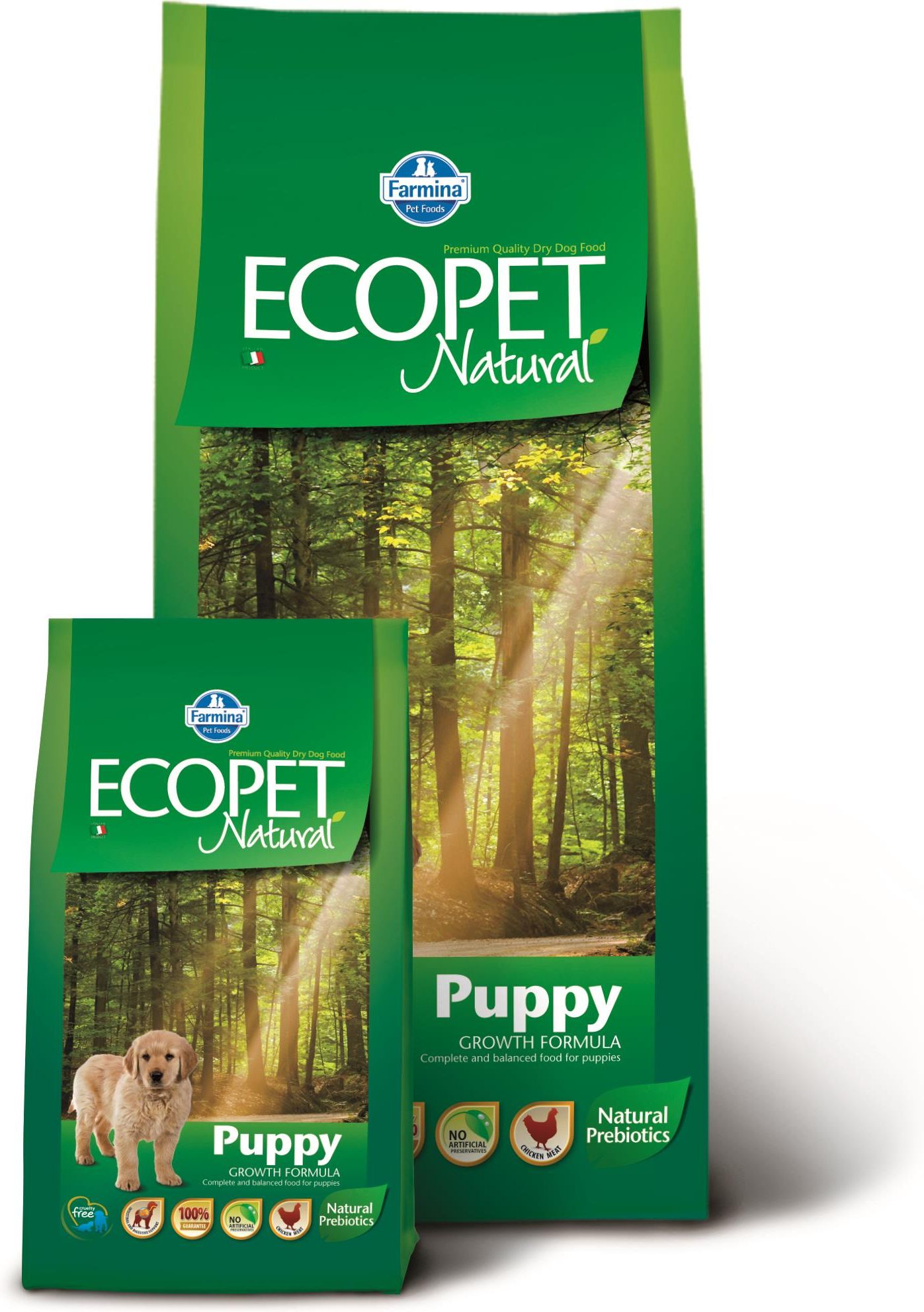 Karma farmina Ecopet Natural Puppy Mini 14kg - Ceny i opinie - Ceneo.pl