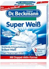 Dr Beckmann Super Weiss Saszetki Wybielające 2X40G - Wybielacze
