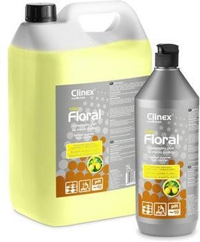 Clinex Floral Citro Uniwersalny koncentrat do mycia podłóg cytrynowy 5 l