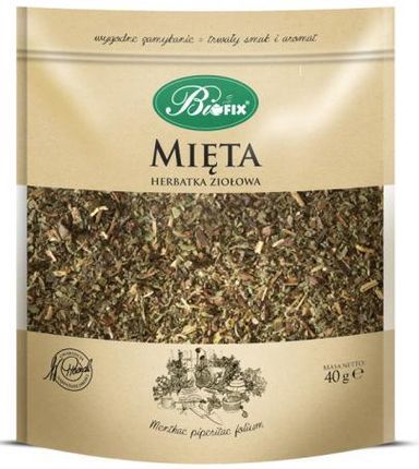 BiFIX Mięta monozioła herbatka ziołowa 40g