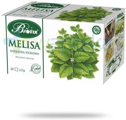 BiFIX Melisa herbatka ziołowa ekspresowa 20 sasz.
