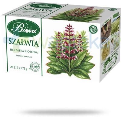 BiFIX Szałwia herbatka ziołowa ekspresowa 20 sasz.