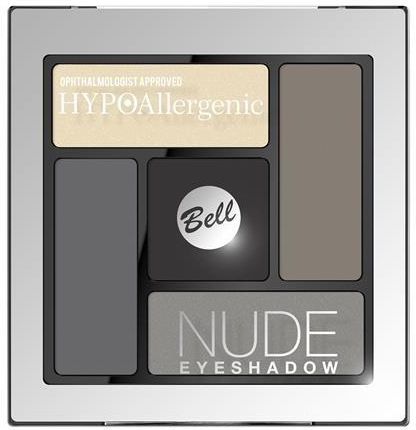 Bell Hypoallergenic Cienie do powiek Nude satynowo-kremowe nr 02 1szt