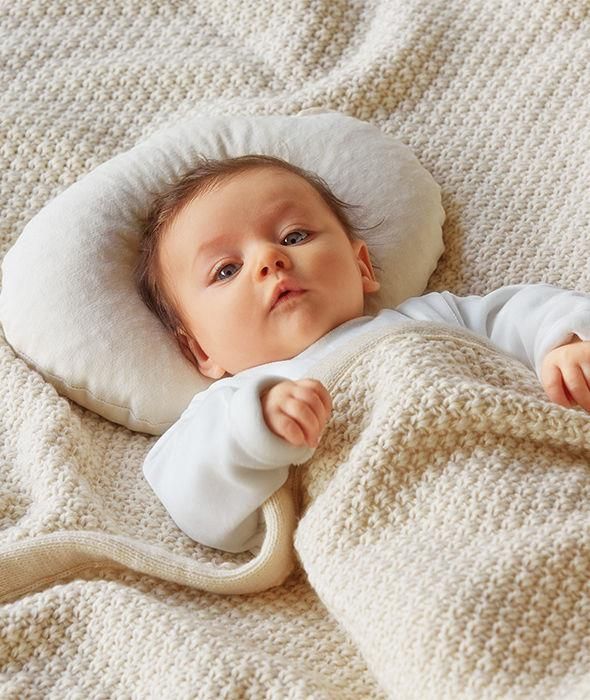 Quaranta Settimane Poduszka Korekcyjna Dla Niemowlaka Biała Ceny i