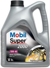 Olej silnikowy Mobil Super 2000 X1 10W40 4L - Opinie i ceny na Ceneo.pl