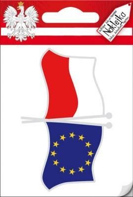 DIYO Naklejka pojedyncza Polska - Unia Europejska