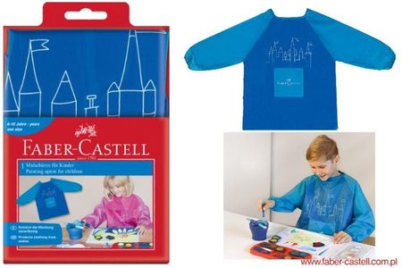 Faber-Castell Fartuszek Do Malowania Dla Dzieci Niebieski