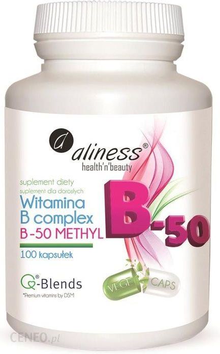 Aliness Witamina B Complex B-50 Methyl 100 Kaps.