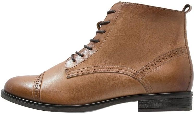 pier one ankle boot cognac