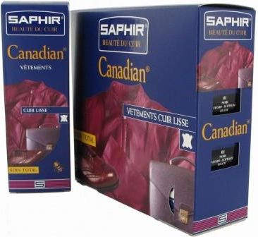 saphir canadian jacket & bag cream