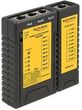 Delock Tester przewodów RJ45 / RJ12 / PoE (86107)