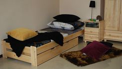 Zdjęcie Meblo-Drew Zestaw Figaro 80X200 + Materac Piankowy Sosna - Maków Podhalański