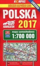 Zdjęcie Polska. Mapa samochodowa - 2017 PRACA ZBIOROWA - Gostynin