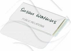 Zdjęcie Durable Identyfikator z Klapką do Kieszonki 40x75mm Krystalicznie Przezroczysty - Staszów