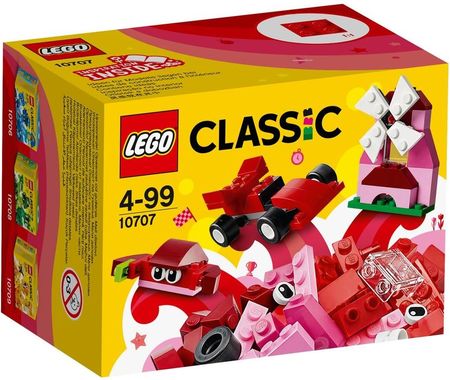 LEGO Classic 10707 Czerwony zestaw kreatywny 