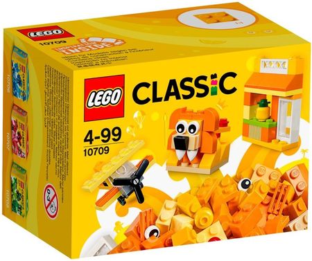 LEGO Classic 10709 Pomarańczowy zestaw kreatywny 