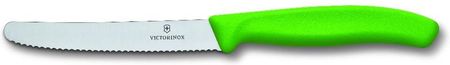 VICTORINOX Nóż 11 cm, ząbkowany, zielony VI-6-7836-L114