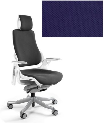 Unique Fotel biurowy Wau navyblue W-609W-BL412