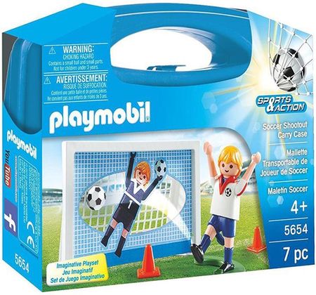 Playmobil 5654 Sports & Action Skrzynka Bramka Piłkarska
