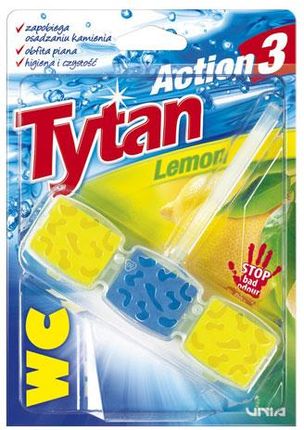Tytan Kostka Toaletowa Wc Action 3 Lemon 45G T53220