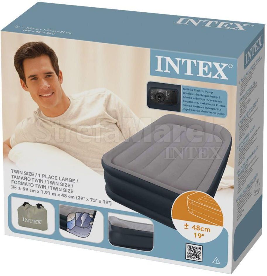 Intex Materac Deluxe Pillow 64132