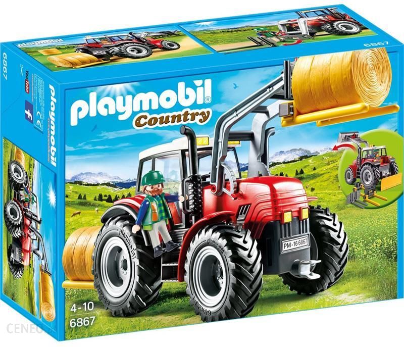 Playmobil Country Duzy Traktor Z Wyposazeniem 6867 Ceny I Opinie Ceneo Pl