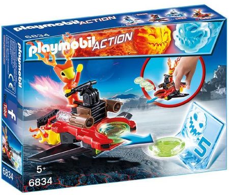 Playmobil 6834 Action Sparky Z Wyrzutnią Dysków