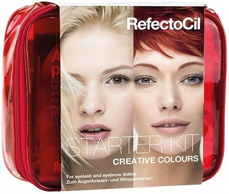 RefectoCil Starter Kit Creative Colours Zestaw startowy do henny brwi i rzęsy