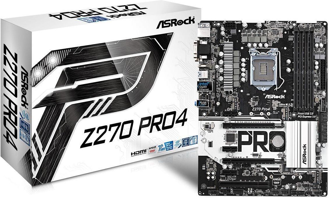 Z270 pro4 asrock не видит 6 карт