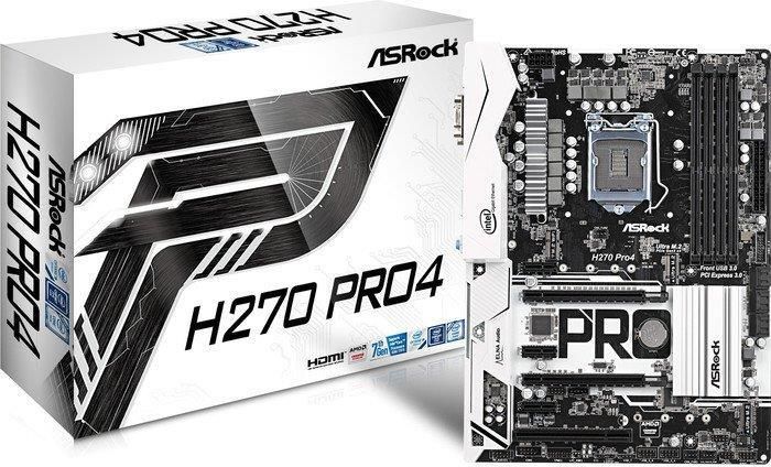 Asrock h270 pro4 обзор