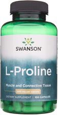 Swanson L-Prolina 500 mg 100 kaps.  - Aminokwasy i glutaminy