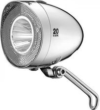 Zdjęcie XLC CL-F20 Retro przednia 20Lux na baterie chromowana - Zelów