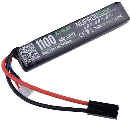 we Akumulator ASG LiPo 7,4V 1100mAh 20C Stick (wee06010605)