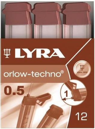 Lyra Grafity Polimerowe Do Ołówków Automatycznych Orlow-Techno 0,5 2B 5001102