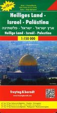 Literatura obcojęzyczna Izrael Palestyna mapa drogowa 1:150 000.  - zdjęcie 1