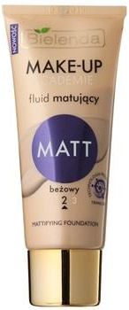 Bielenda Make-Up Academie Matt kryjący podkład matujący odcień 2 Beige 30 g