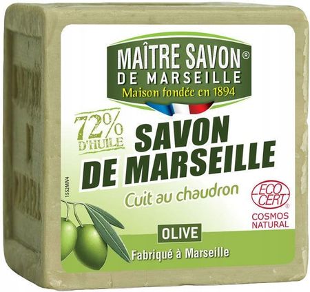 Maitre Savon De Marseille 1894 Mydło Oliwkowe Z Kociołka Cube 500G