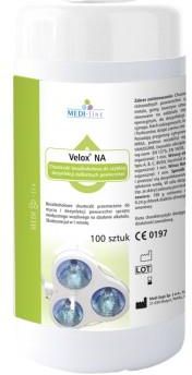Medi-Line Velox NA - chusteczki pojemnik - bezalkoholowa dezynfekcja powierzchni
