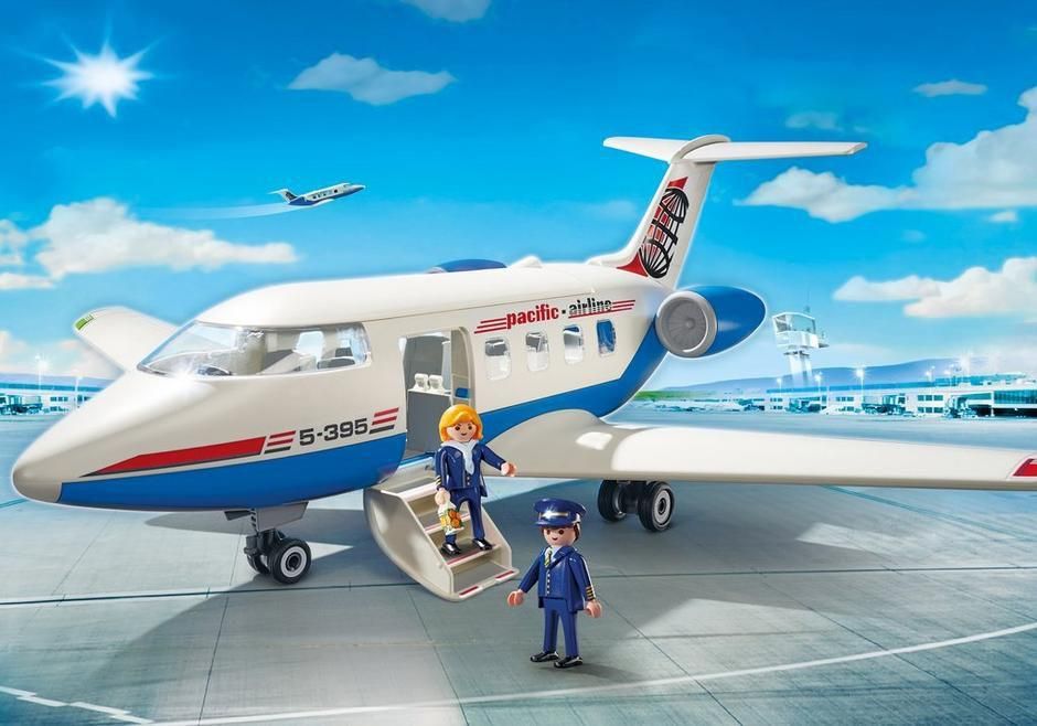 Klocki Playmobil City Action Samolot Pasażerski 5395 Ceny I