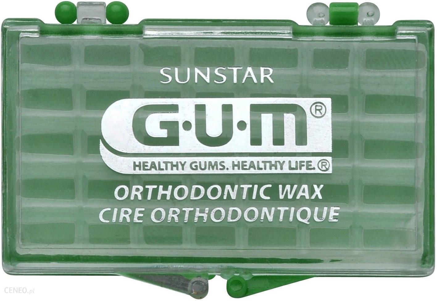 GUM Ortho Wax Wosk ortodontyczny z lusterkiem 35szt.