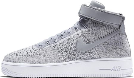 Buty Nike Air Force Ultra Flyknit Mid Wolf Grey (817420-003