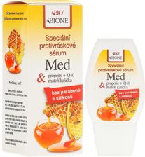 Bione Honey + Q10 Specjalne Serum Przeciwzmarszczkowe 40 ml